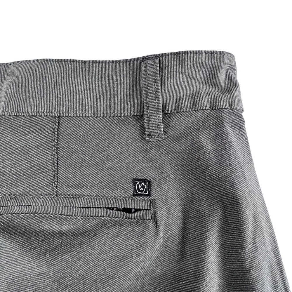 Burnside Shorts Mens 40 Charcoal‎ Grey Hybrid Performance Stretch BH9835
